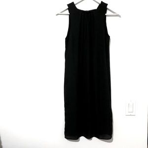 NWT H&M bow & v-neck back little black dress 4